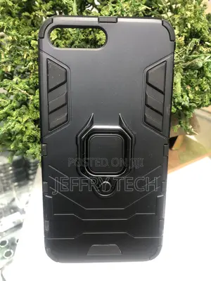 Heavy-Duty Rugged Armor Case with Magnetic Ring Holder