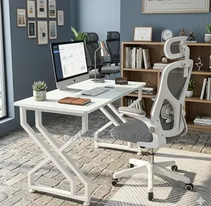 Boss Office Products Orthopedic Office Chair and Desk