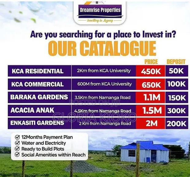 Kitengela Plots for Sale by Dreamrise Properties - 1