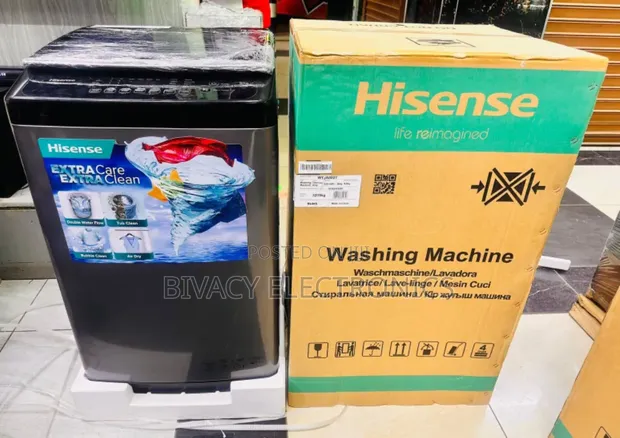Hisense 9Kg Top Load Fully Automated Washing Machine - 1