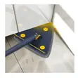 Triangular Floor Mop with 360° Rotating Head - 1