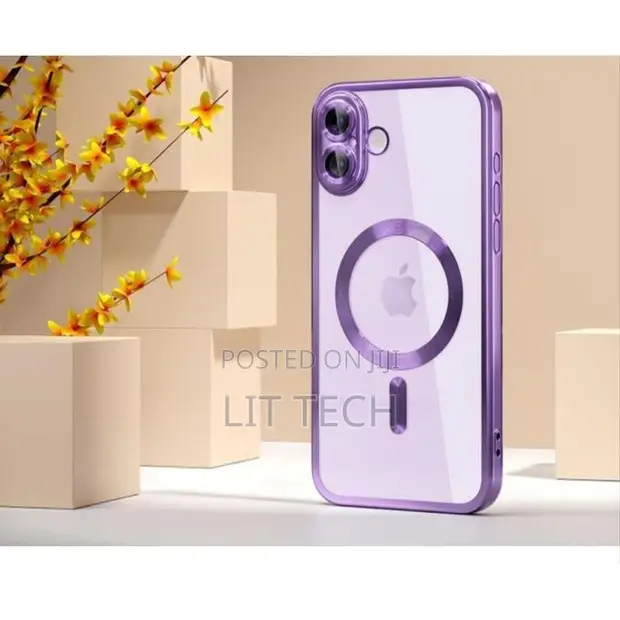 iPhone 17 Electroplated MagSafe Case - Purple - 1