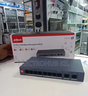 Dahua DH-CS4010-8ET2GT-60 Switch ya PoE ya Desktop ya Port 10