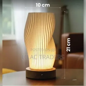 Taa ya Vase yenye Mawimbi - Hutumia Betri