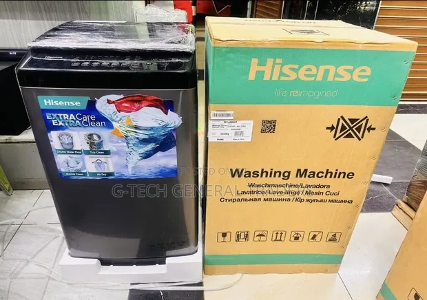 Hisense 9kg Top Load Fully Automatic Washing Machine - 1