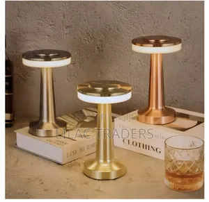 Rose Diamond Dumbbell Shape Lamp