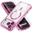 Plated Clear MagSafe Case with Lens Protector for iPhone 17 Pro Max - 2