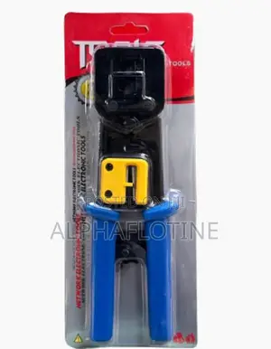 RJ45 Pass-Through Crimping Tool - 3-in-1