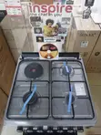 Mika 58cm Standing Cooker - 3 Gas + 1 Electric - 4