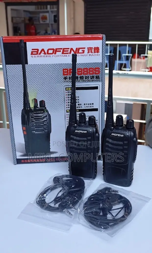2 PCS Baofeng BF-888S Walkie Talkies (3km Range) - 1