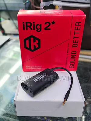 IK Multimedia iRig 2 Guitar Interface Adapter
