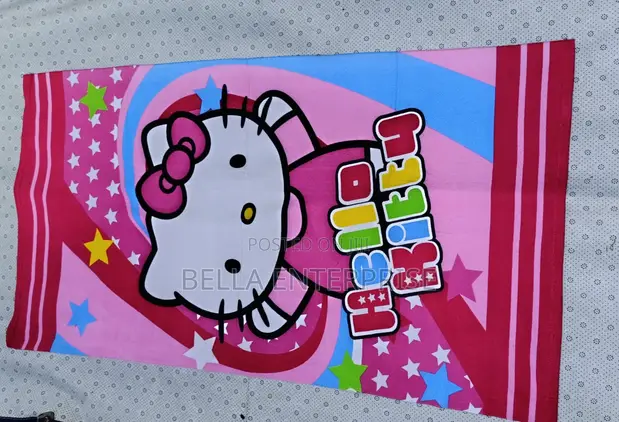 Absorbent Cartoon Themed Kids Towels (70x140cm) - 1