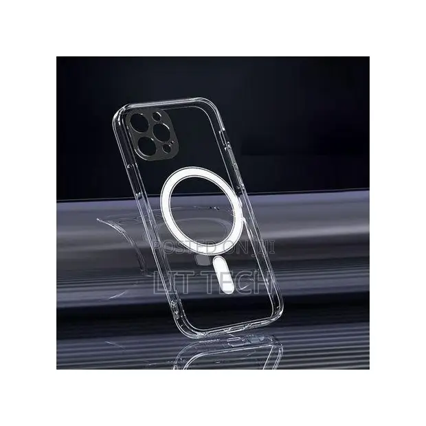 Magsafe Compatible Clear Non-Yellowing Case for iPhone 15 Pro Max - 1