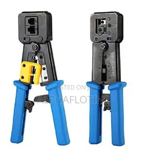 Gcabling Pass Through Crimping Pliers for RJ45/RJ12/RJ11