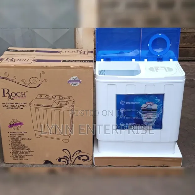 Roch 8kg Top Load Twin Tub Washing Machine - 1