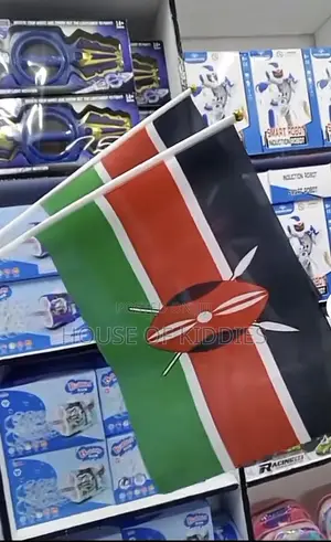 Kenyan Handheld Flags (Dozen)