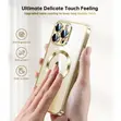 iPhone 13 Pro Magsafe Case - Gold Electroplated Clear - 2