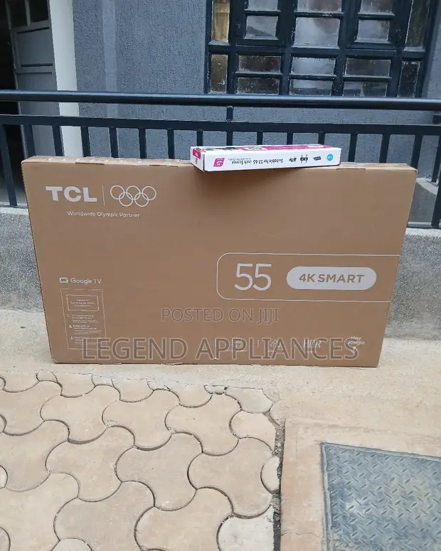 TCL 55" 4K UHD Smart Google TV with Bluetooth - 1