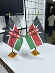 Dozen Handheld Kenyan Flags - 1