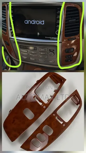Interior Dashboard Air Vent Frames for Toyota Land Cruiser 100 Series