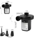 Electric AC Air Pump 55W 3 Nozzle - 2