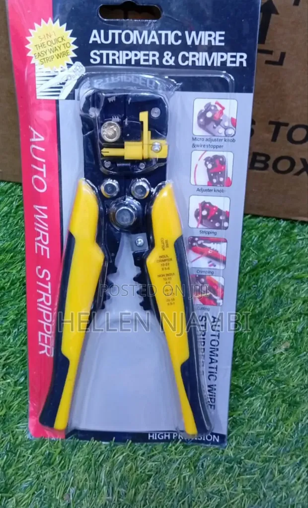 Automatic Wire Stripper and Crimper - 1
