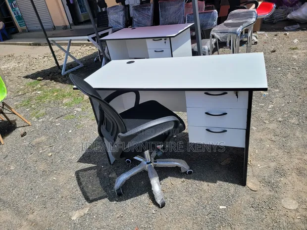 Study Desk and Mesh Chair - Brand New - 1