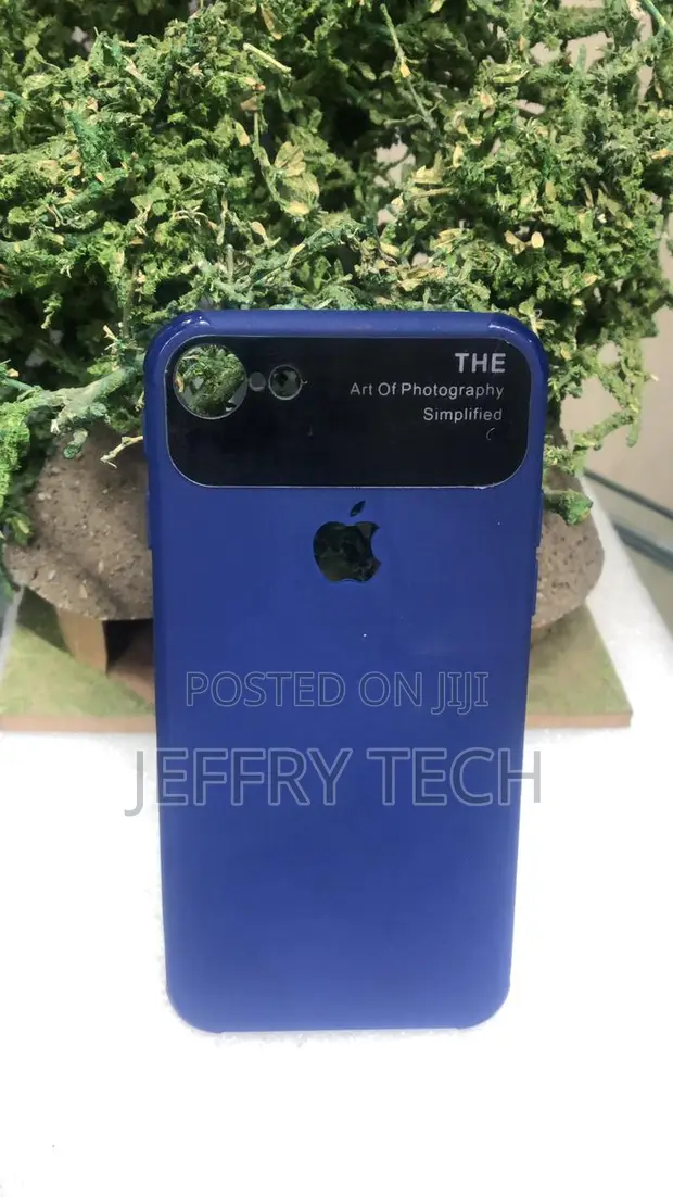 Matte Blue Protective Back Case for Apple iPhone 6 Plus - 1