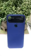 Matte Blue Protective Back Case for Apple iPhone 6 Plus - 1