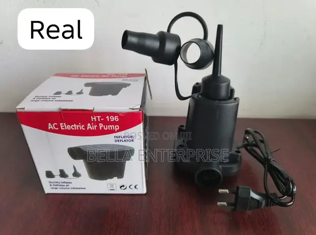 New Electric AC Air Pump 55W with 3 Nozzles - 1