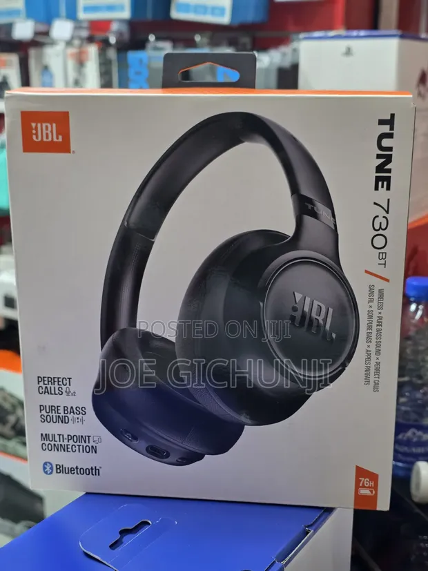 JBL Tune 730BT Wireless Over-Ear Headphones - 1