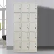 15-Locker Steel Staff Storage Cabinet - 4