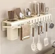 Wall Mounted Cutlery Holder - 40cm - 2