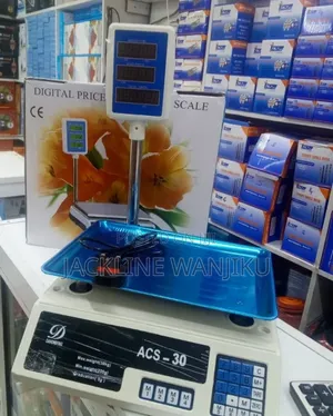 Digital Weighing Scale ya Biashara na Kompyuta ya Bei