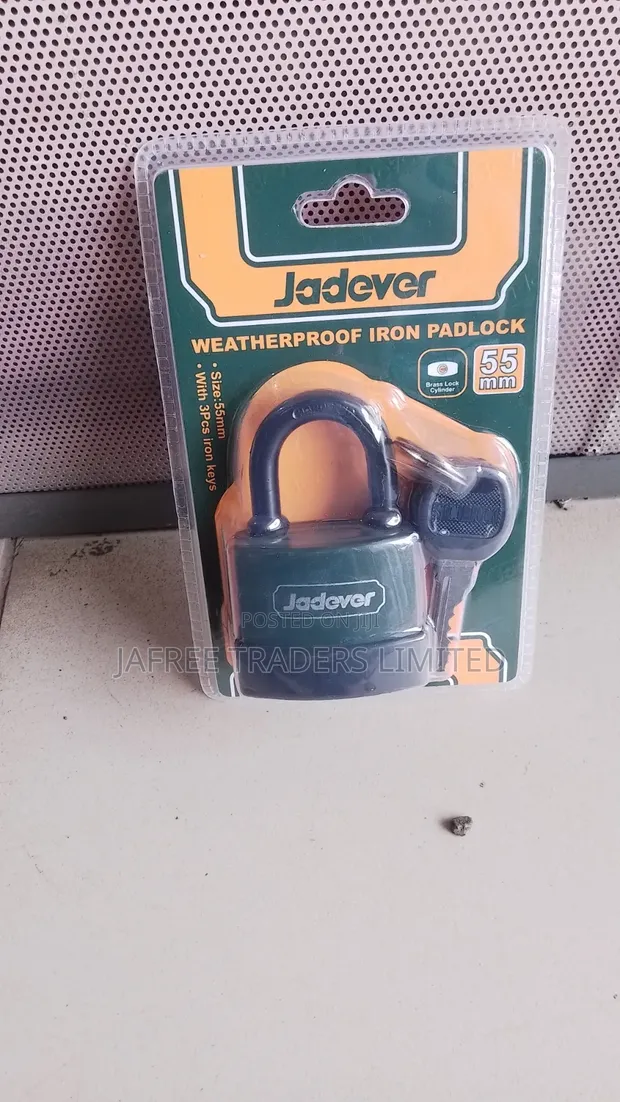 Weatherproof Iron Padlock 55mm - 1