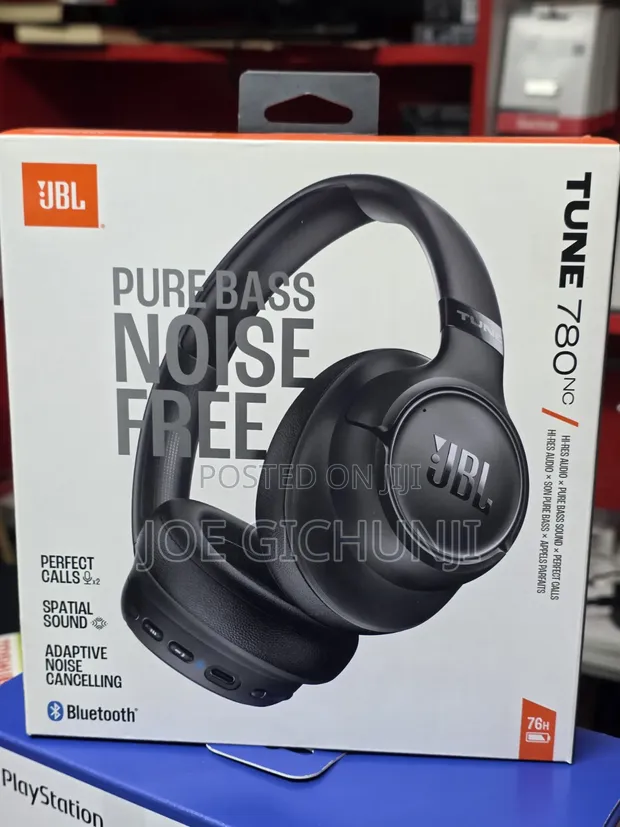 JBL Tune 780NC Vipaza Sauti Visivyotumia waya vya Kuzuia Kelele - 1