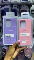 Brown Samsung Silicone Cover for Samsung Galaxy S20 Ultra - 2