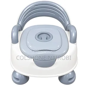 Baby Potty Training Chair with Backrest & Removable Potty