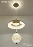 Chandelier Inayobadilisha Rangi ya LED - 2