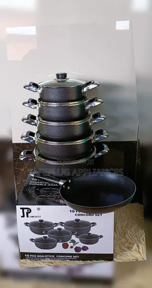 JP 11-Piece Nonstick Cookware Set with Free Pan