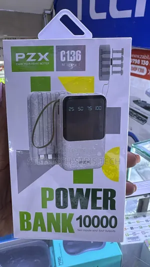 PZX C136 Power Bank 10000mAh 4 Ports