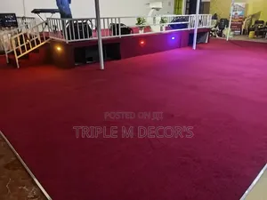 High Density 4mm Delta Carpet for Church Stage Altar