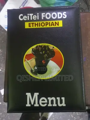 Menu Printing Services by Qisher Graphics