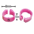 Pigeon Leg Bands/Rings - 100 Pieces - 2