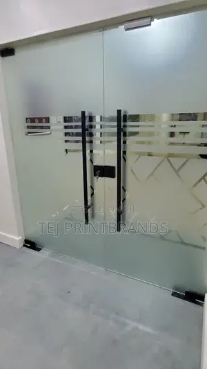 Custom Glass Window Frosting Services