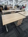 120cm Modern Study Desk with Storage - 5