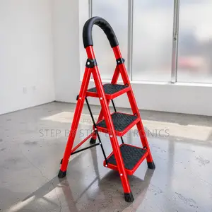 2, 3, 4, & 5 Step Folding Ladder - Strong Support