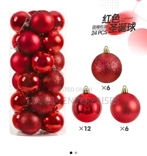 24 Pieces Decor Balls