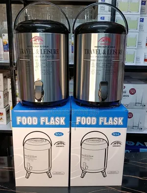 Sundabests Travel 9.5L Stainless Steel Food Flask & Tea Urn