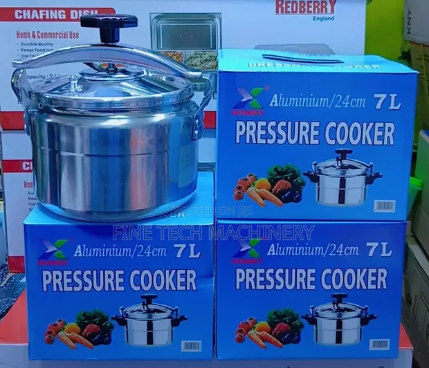 7L Aluminium Pressure Cooker - 1